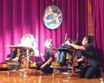 学習発表会総練習の様子