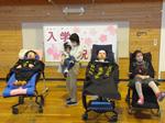 入学お祝い会の様子
