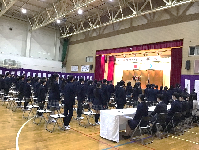 第15期生 入学式の様子