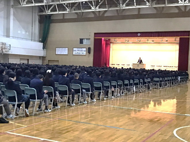 令和8年度 着任式・始業式の様子