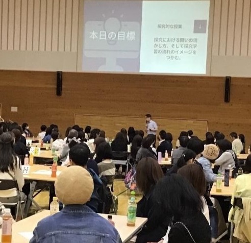 授業公開・IBカフェの様子