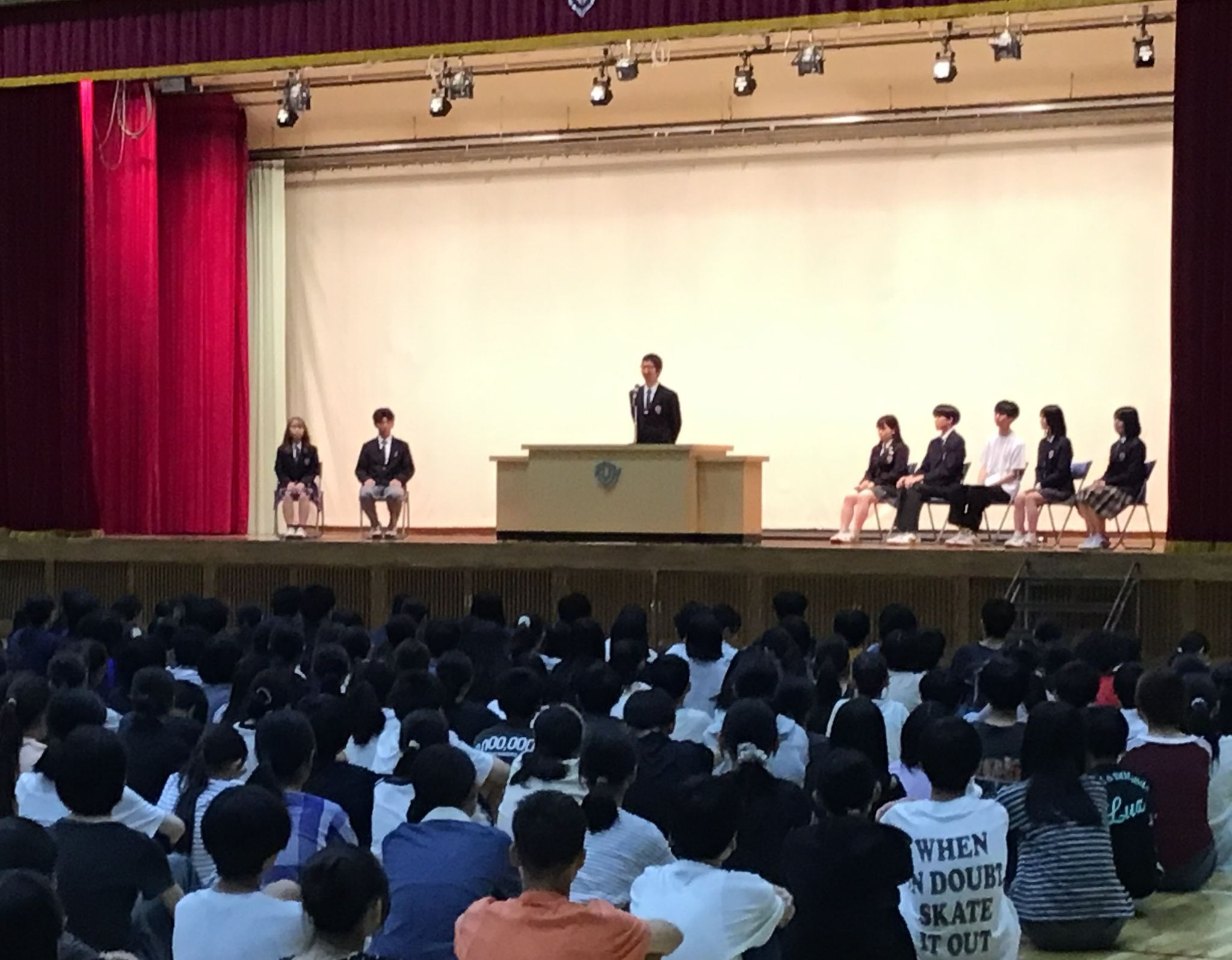 生徒会立会演説会